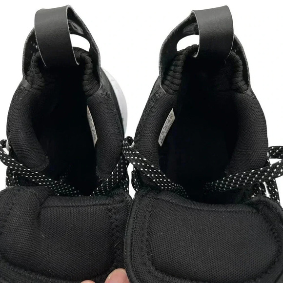 Adidas Men 8 Women 9.5 Rose 773 FX7123 Basketball Shoes Black & White Athleisure main image 5